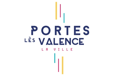 Logo de la ville de Portes-lès-Valence, client de notre agence vidéo le Studio Bigote.,